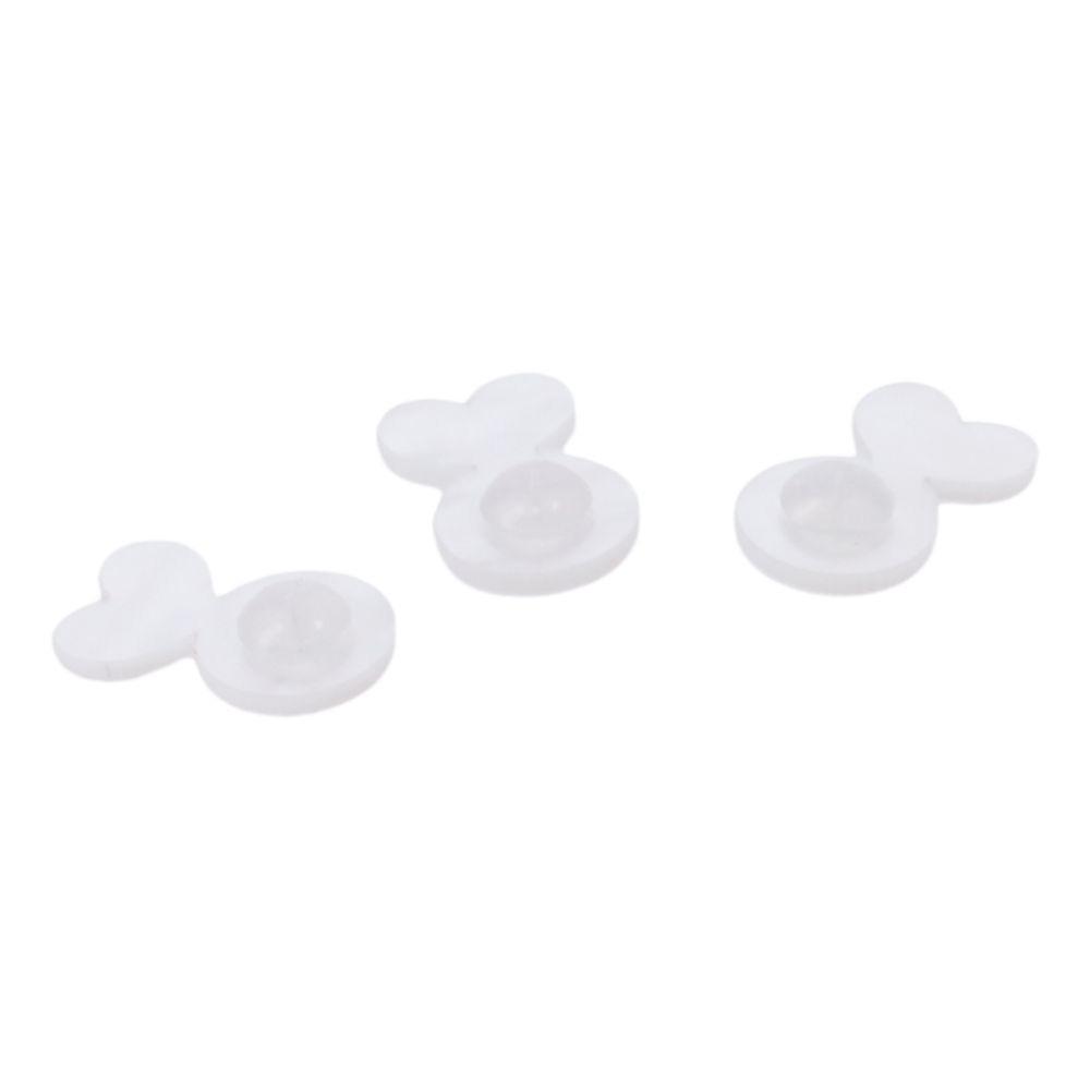Rubber Rubber Earring Backs White Earring Support Backings Earring Lifter Backs  for Heavy Earrings