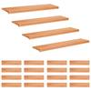 Stair Treads 20 Pcs 110 X 25 X 2 Cm Varnished Solid Wood Beech
