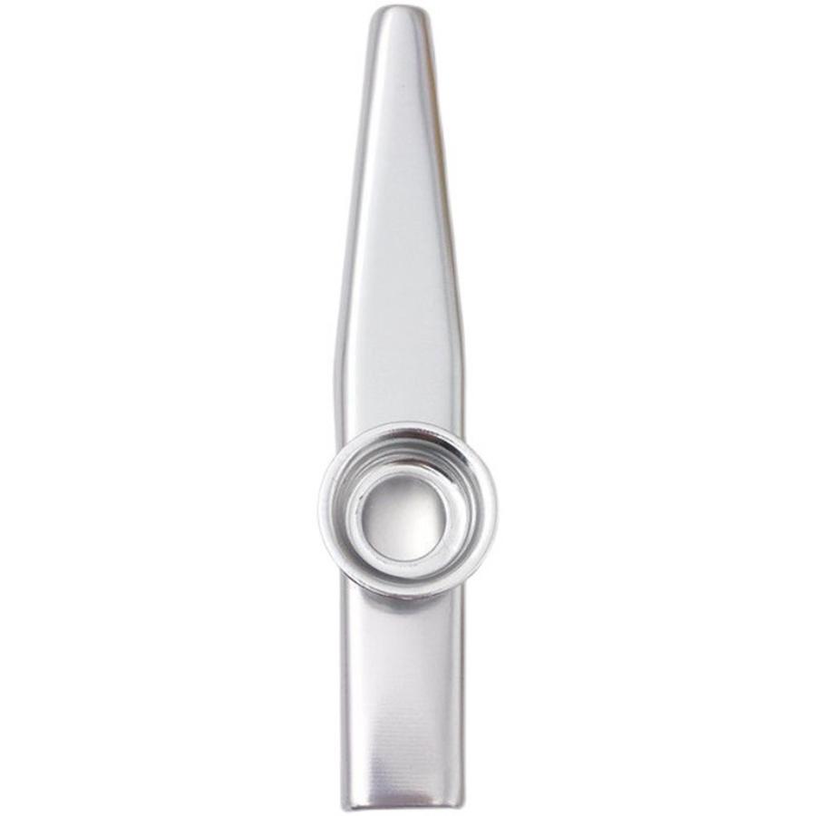 12cm Metal Kazoo Durable Unconventional Vocal Music Instruments Stage Performance Background Synthetic Music Instruments