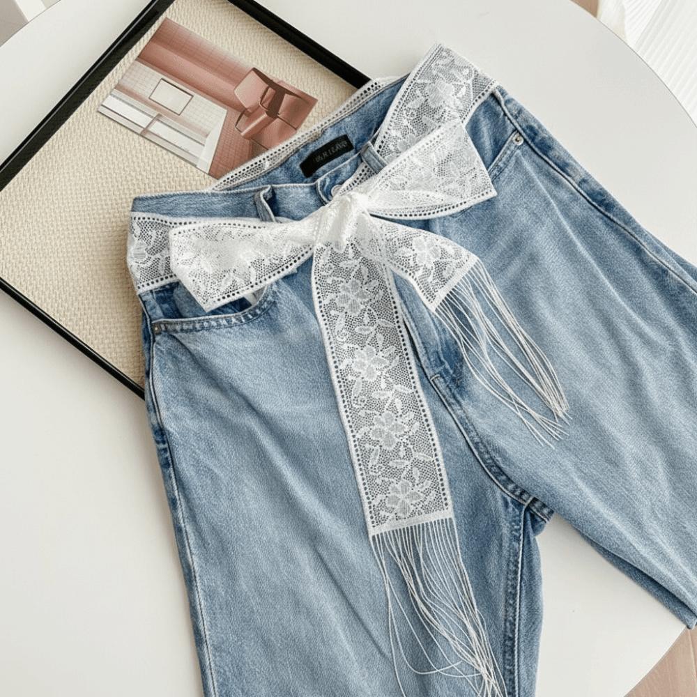 Soft Evening Party Scarves Floral Embroidery Lace Neck Strap Elegant Neckerchief  Dress Decoration