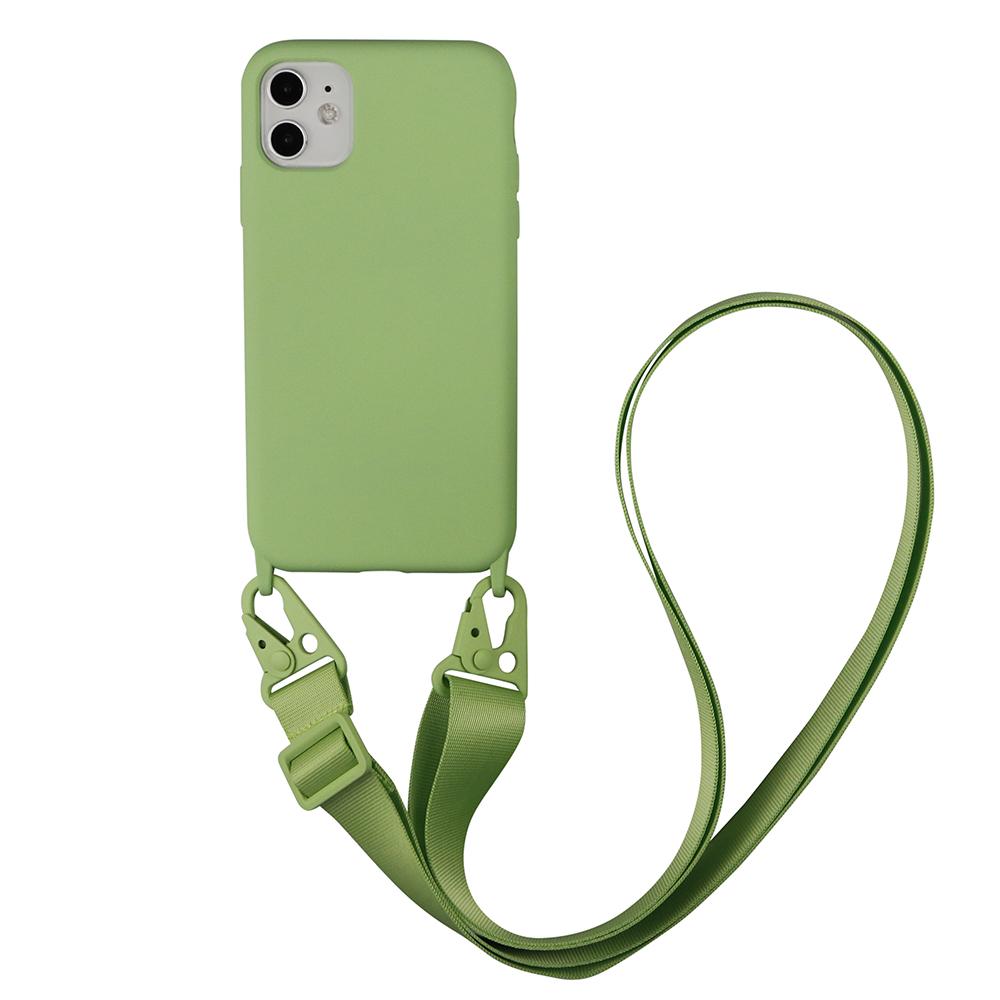 Neck Strap TPU Shockproof Rugged Shield Mobile Phone Case for 15 16 17 Pro Max Outdoor Camping Hiking