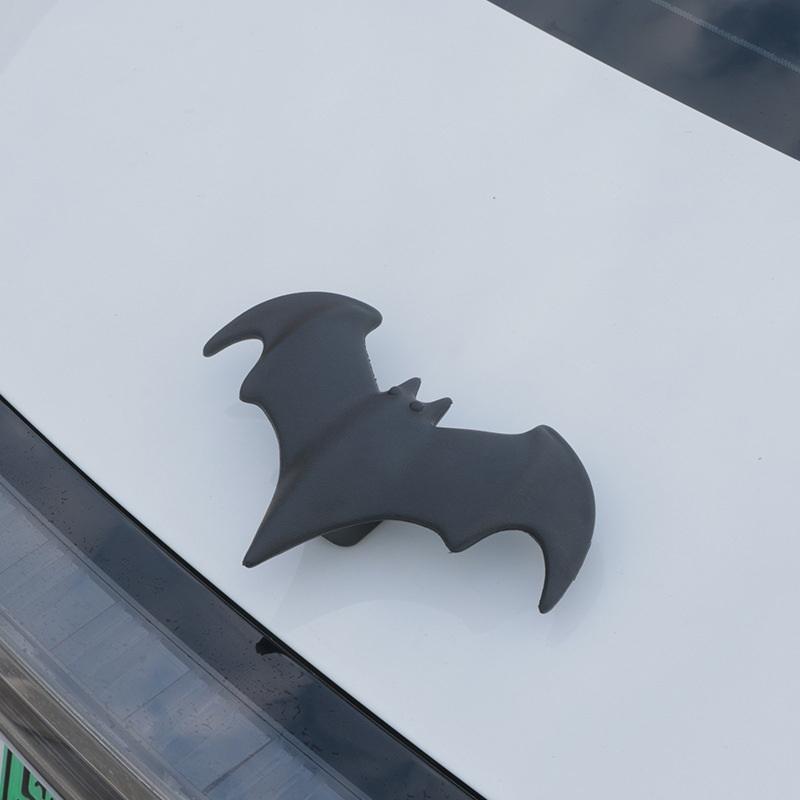 

1 шт. Наклейка на кузов автомобиля Авто 3D Декор Модификация хвоста Без пробивки Декоративная наклейка Летучая мышь Крыша Маленький хвост Автомобильные наклейки на Хэллоуин чёрный