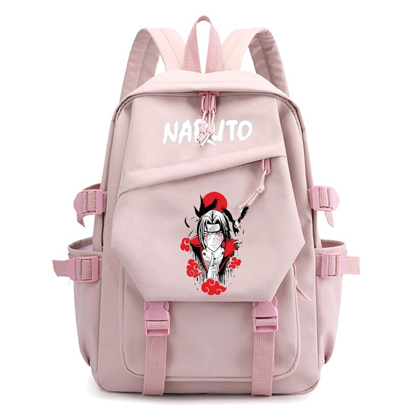 Anime Naruto Backpack Back To Schoolbag for Boy Girl Large Capacity Backpack Bookbag for Kid Gifts Men Women Leisure Travel Bag