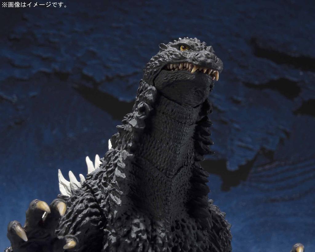 TAMASHII NATIONS Godzilla x Mechagodzilla Godzilla Approximately 155mm PVC ABS Painted Movable Figure S.H.MonsterArts (2002) &