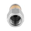 Stainless Steel SS304 Pressure Sewer Cleaning Pipe Drain Washing Rotary Nozzle 3 8BSP Female