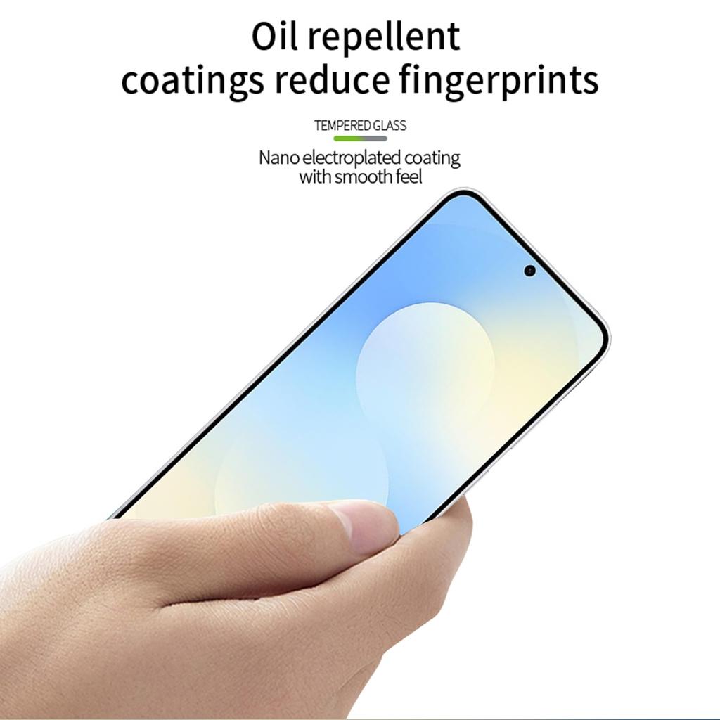 For Samsung Galaxy S25 FE Tempered Glass Film PINWUYO Explosion-proof 9H 3D Full Screen Protector
