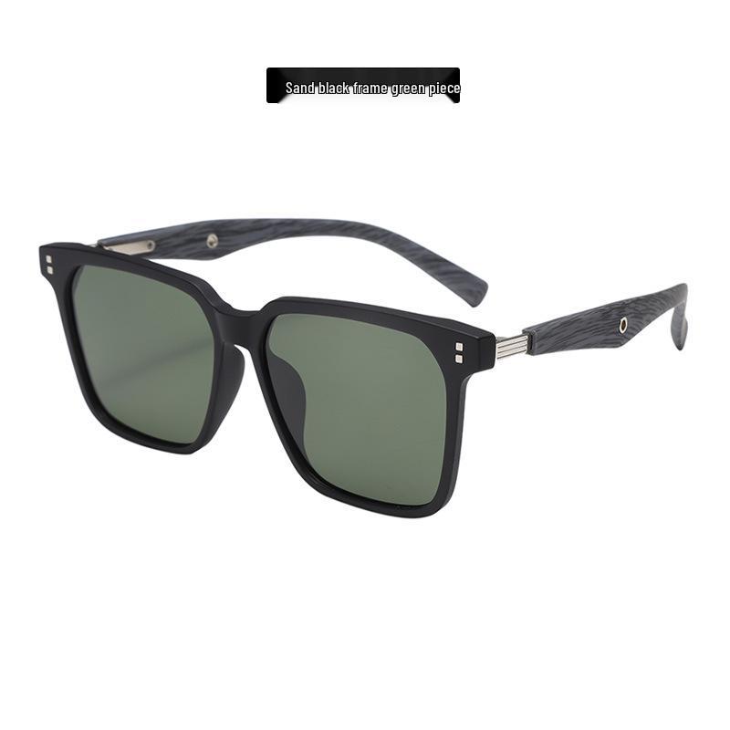 HD Polarized Γυαλιά Ηλίου: Unisex Κορεατικό Στυλ με Σλιμινγκ Σχέδιο και Πόδια από Ξύλο TR. Ιδανικό για Οδήγηση.