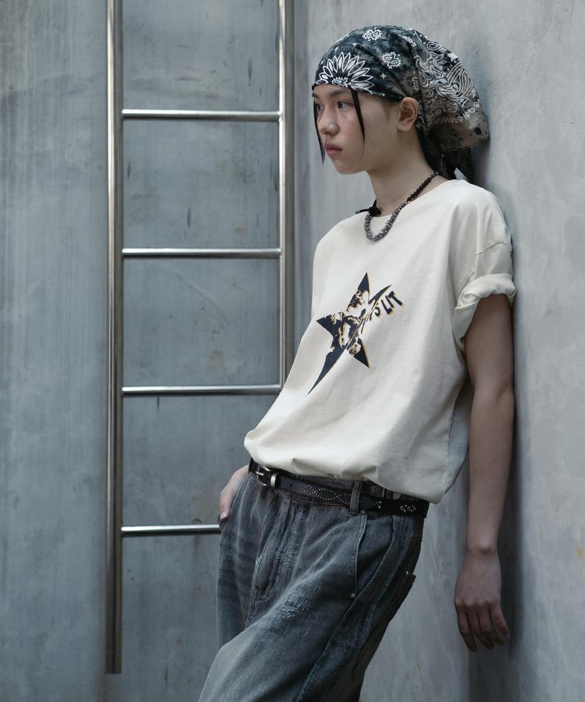 Depeugameoncheu Leather Stud Belt [2Color]