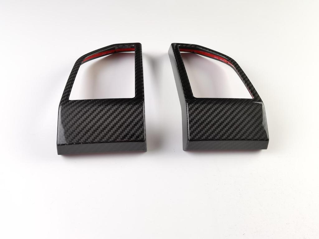 Tantan Carbon Fiber Air Vent Trim for Ford Raptor F150 - Real Carbon Fiber Interior Modification