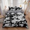 Ensemble de literie motif camouflage classique Simple Jumeau Complet Queen King Size Ensemble de lit Adulte Enfant Chambre à coucher Literie Cadeau