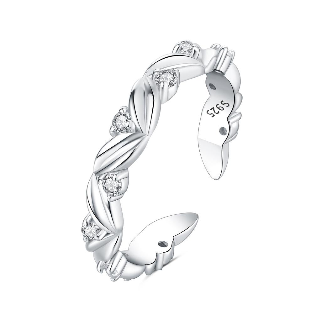 copper 30 Styles Beautiful Flowers Opening Rings Ideal For Women Adjustable Finger Ring Personality Jewellery Party Gifts