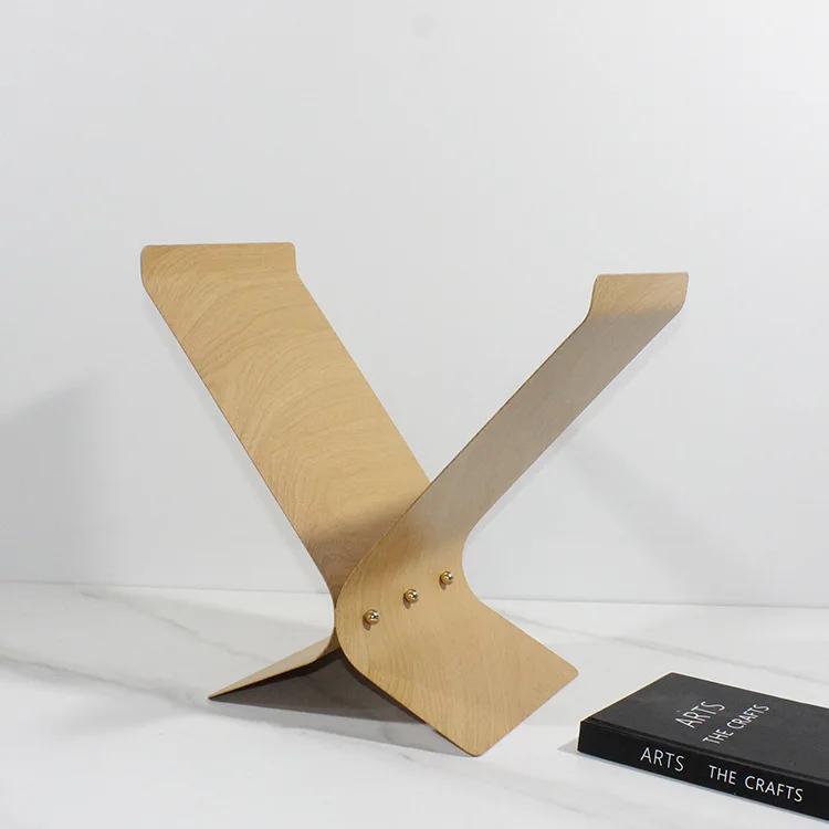 

Легкие Роскошные Металлические Журнальные Стеллажи Газетные Стеллажи Домашние Декоративные Украшения Кабинет Образцовая Комната Стеллажи Для Хранения бежевый