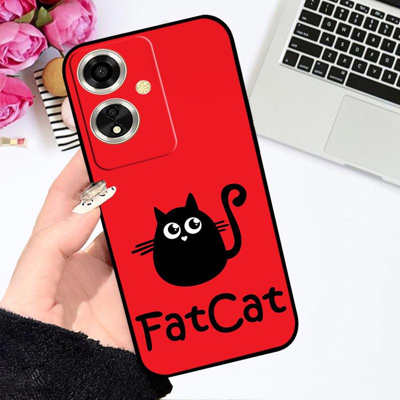 For OPPO A79 5G Case For OPPO A79 Cover Funda Coque Flower Painted Cartoon Silicone Soft TPU Phone Bumper For OPPO A79 5G Covers