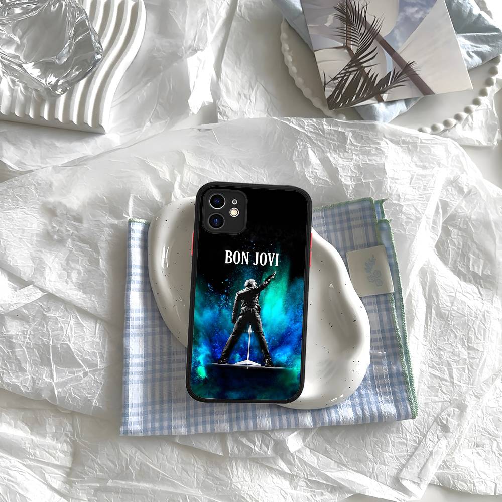 B-BonS J-Jovi Phone Case For IPhone 16e 16 15 14 13 12 11 Pro Max X XS Max Plus Matte Clear