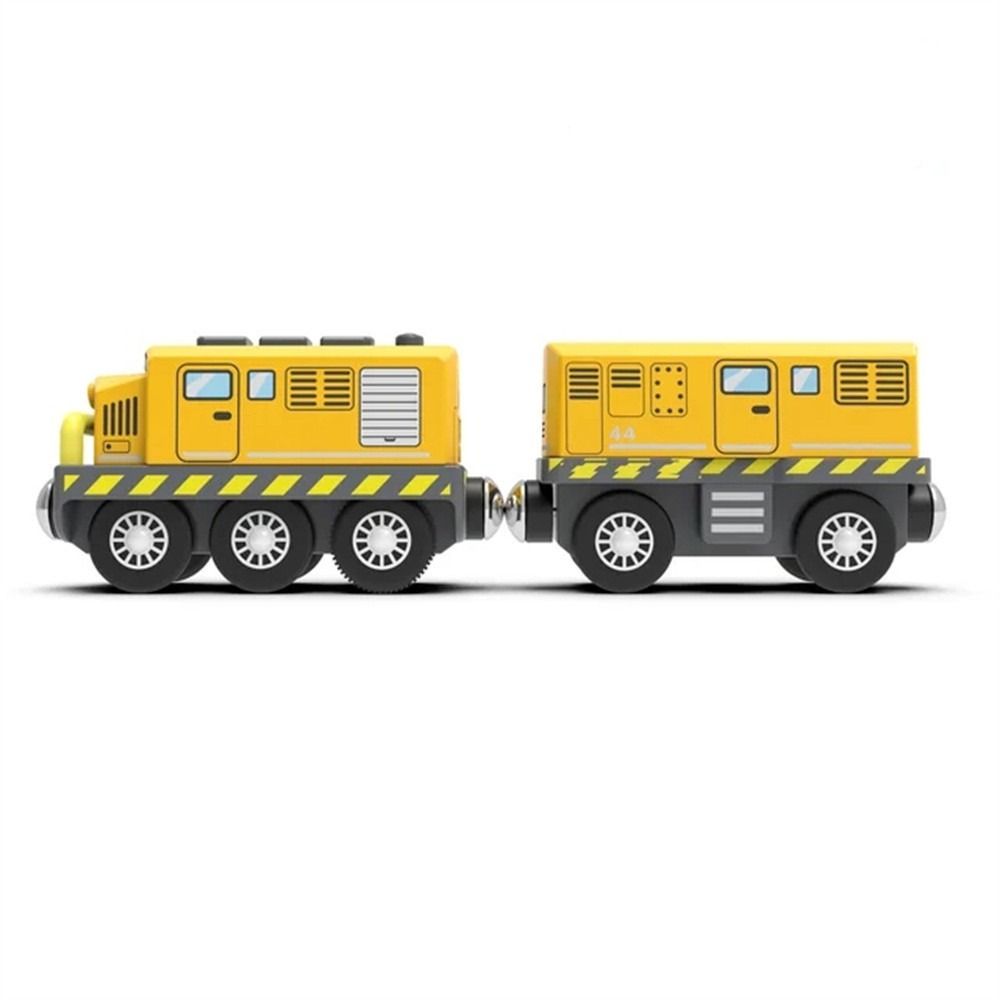Two Carriages Train Track Toy Light&Sound Car Locomotive Toy Magnetic Electric Train  Kids Toy