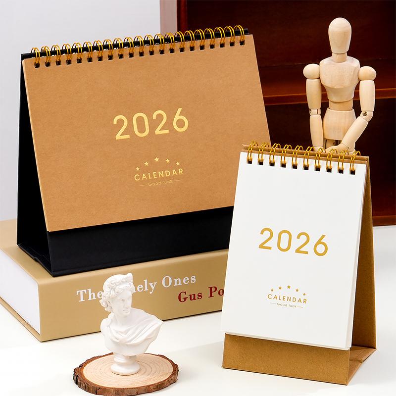 New 2026 Desk Calendar Annual To Do List Monthly Daily Planner Time Management Book