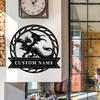 Drachen Metall Wandkunst Anpassbar Mattes Zinnblech Schild Hängend Wohnkultur