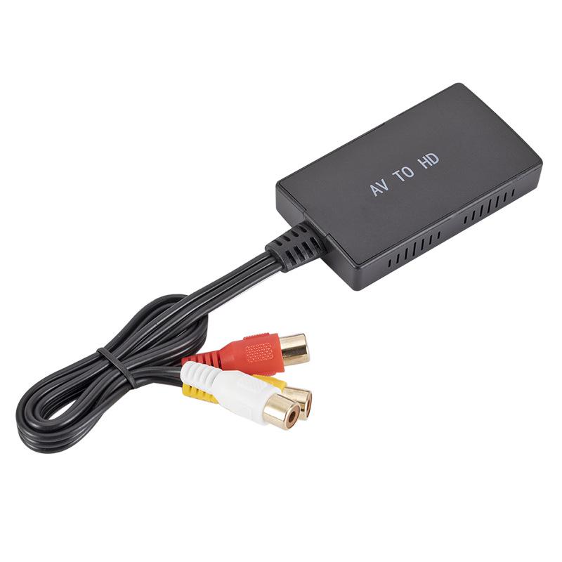 HDMI to AV Converter Cable: Cross-Border Projector/TV Compatibility with S-Video and AV Inputs