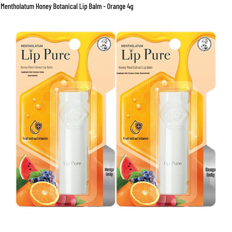 Mentholatum Honey Plant Extract Lip Balm