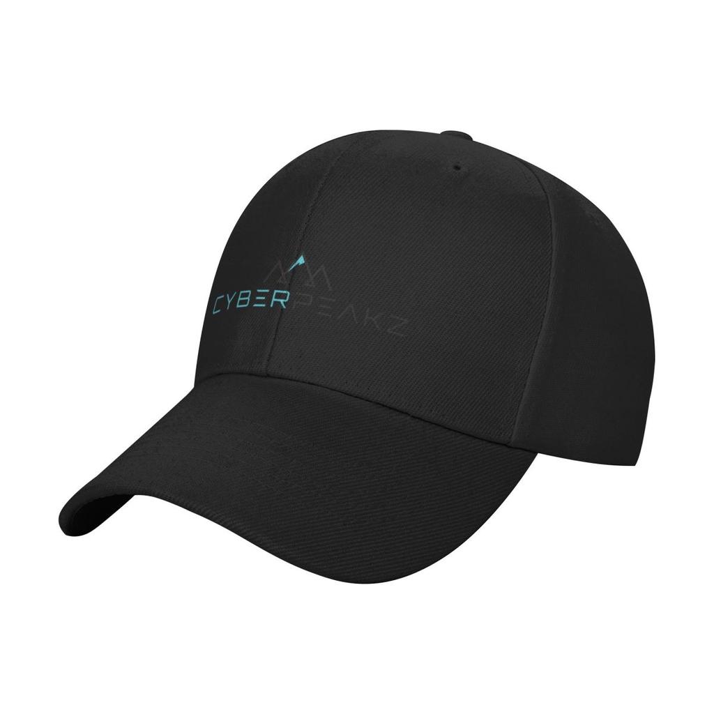 Fashion Cyber Peakz Main Brand Logo Baseball Cap Workwear Style Visor Cap