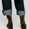 DEPOUND flower pattern socks - brown