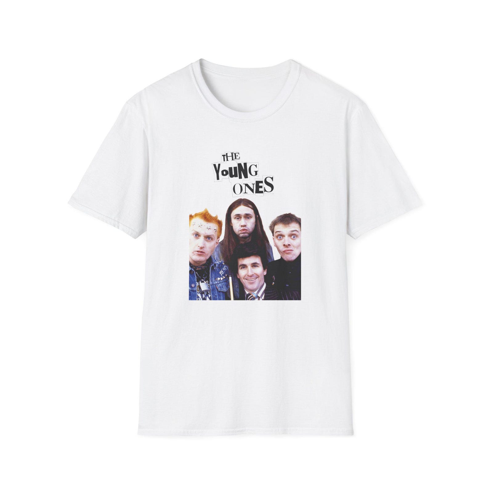 The Young Ones shirt - Unisex Softstyle T shirt The Young Ones cult classic 1980s punk MTV Show The Young Ones inspired T shirt 4XL
