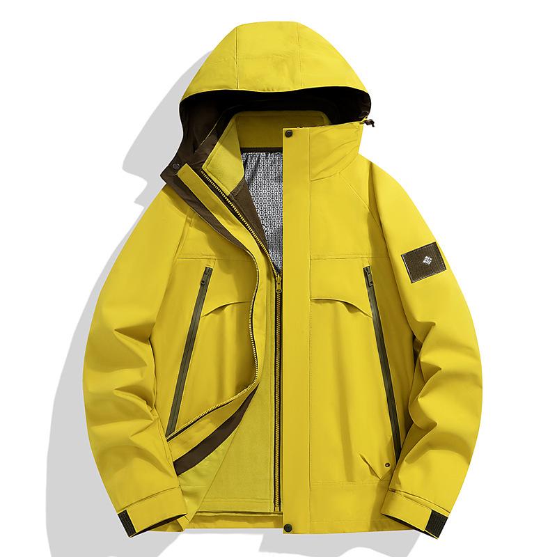 Women's 3-in-1 Detachable Waterproof Windproof Autumn/Winter Mountaineering Jacket