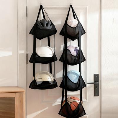 A Storage Bag for Basketballs, Volleyballs, Soccer Balls, And Other Sports Equipment, Featuring a Multifunctional Design