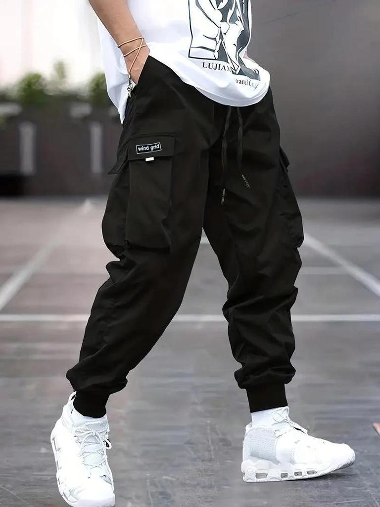 Men's Trendy Loose Fit Workwear Pants - European & American Style, Casual, Versatile