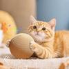 1Three-Dimensional Circular Cat Toy Ball,Self-Entertaining,Boredom Relief,Teeth Grinding,Teasing Stick,Specific Claw Grinding,Scratching Ball Supplies