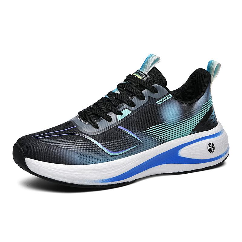 Men's shoes spring men's shoes popcorn sports leisure breathable ultra-light shock-absorbing running shoes sports tide shoes