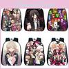 Large Capacity Danganronpa Cartoon Print Backpack Lightweight Waterproof Breathable And Shockproof