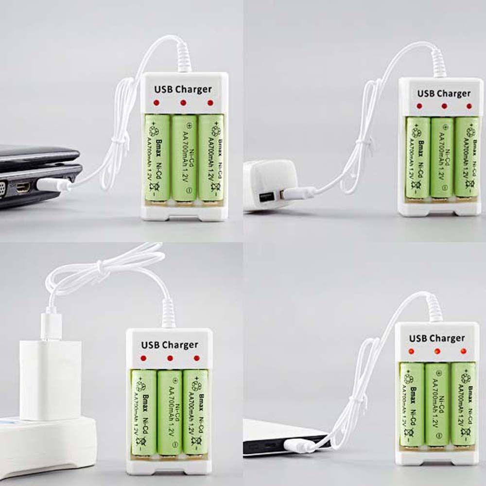 AA Battery Battery Charging Station Batteries USB Charger Lithium Battery Charger Battery Charger