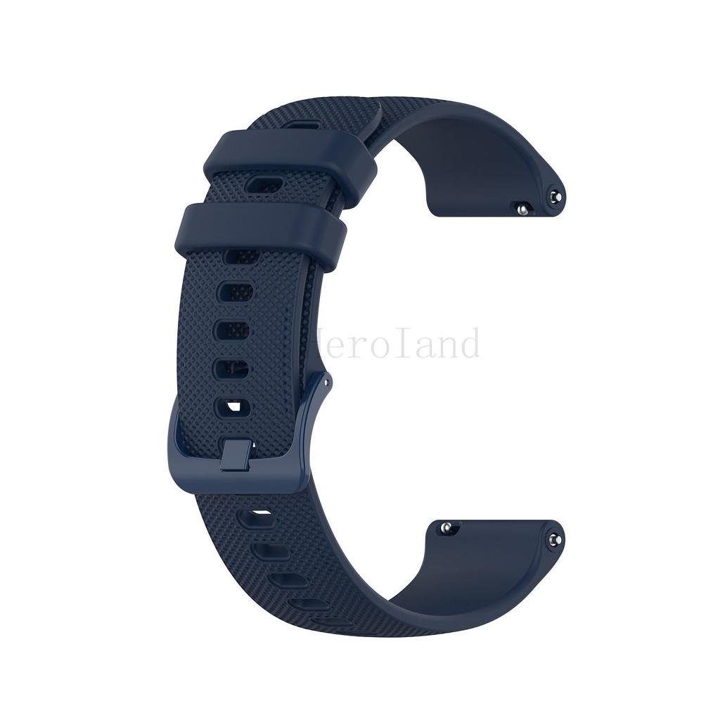 18 20 22MM Watch Strap For Garmin Vivoactive 4S 4 3 Smart Watch Sport Silicoe Wristband For Garmin Active S / Move 3S Bracelet