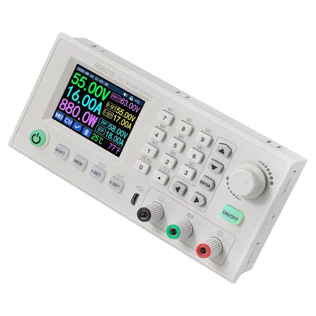 Adjust Direct Current Steping Down Bucking Power Convert Board 60V 18A Voltages Regulated with LED Digital Display