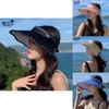 Sun Protection Hat With Wide Brim Summer Beach Cap For Outdoor Activities