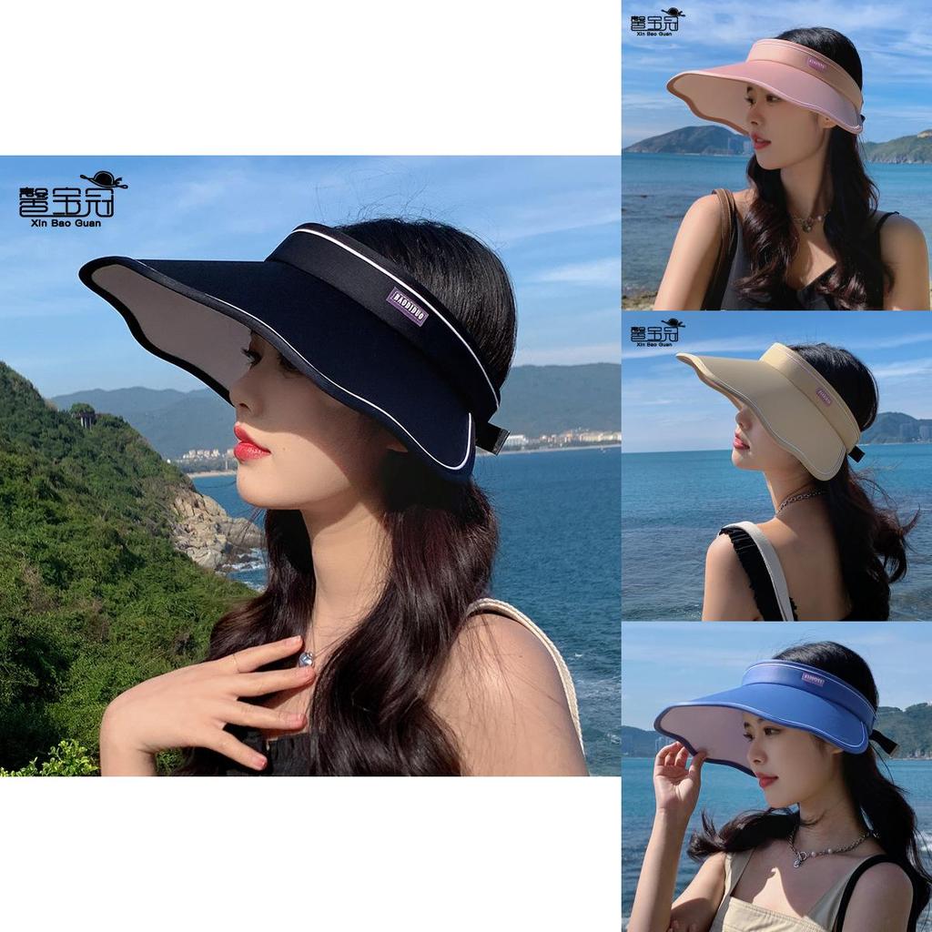 Sun Protection Hat With Wide Brim Summer Beach Cap For Outdoor Activities
