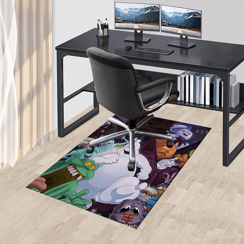 Ghostbusters Office Chair Mat: Ghostbusters Furniture Decor, Ghostbusters Office Carpet, Ghostbusters Gift for Home Decor 60cm by 90cm