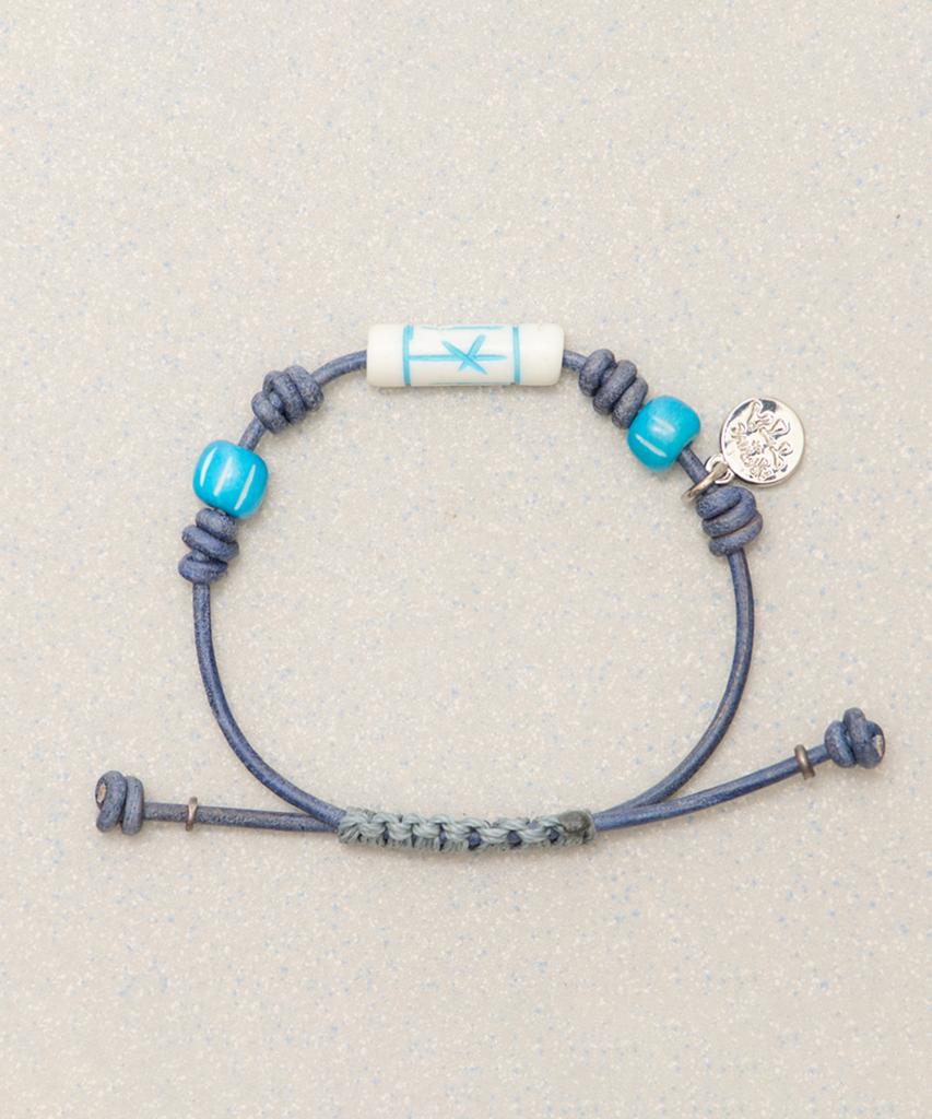 Towtow Archive Praying Bracelet Sea Blue