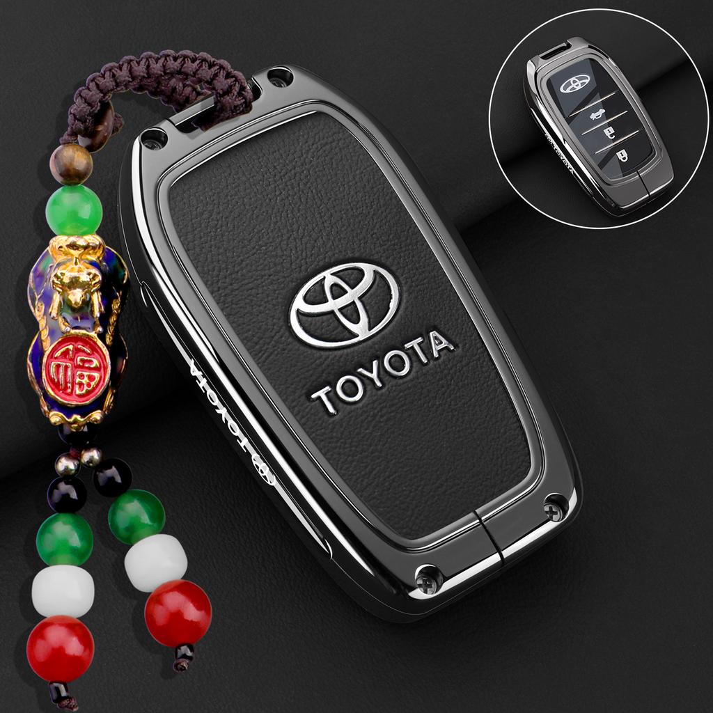 Car Key Cover Car Key Protector Shell Accessories For Toyota Corolla Prius Camry CHR C-HR RAV4 Altis Land Cruiser Prado