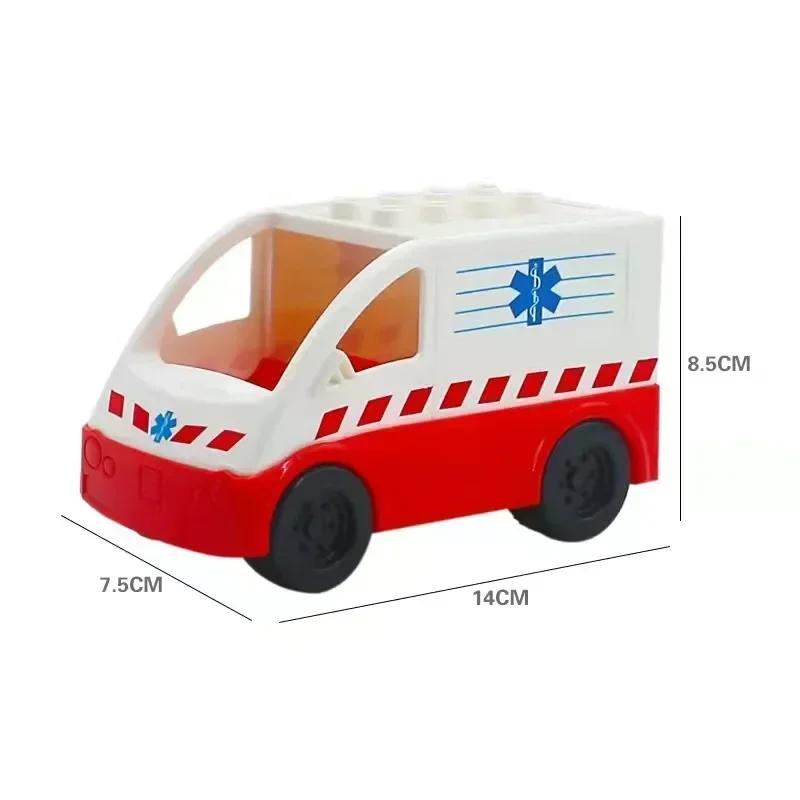 Velké stavební kostky Příslušenství Kompatibilní Velké kostky Děti Děti Nákladní auto Auto Autobus Městská dopravní série Sestavovací Vzdělávací hračka