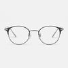 Byumaeb Half_Full Titanium Ultra-Light 8G Color Half-Rim Round