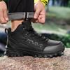 Outdoor Hiking Shoes Couple Leisure Sports Shoes High Top Men's Trekking Climbing Shoes Anti-slip Durable Mountain Hunting Boots