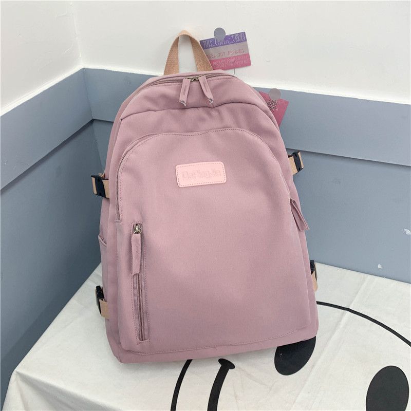 

Backpack Female Harajuku Style Student Travel Spring Backpack Pink