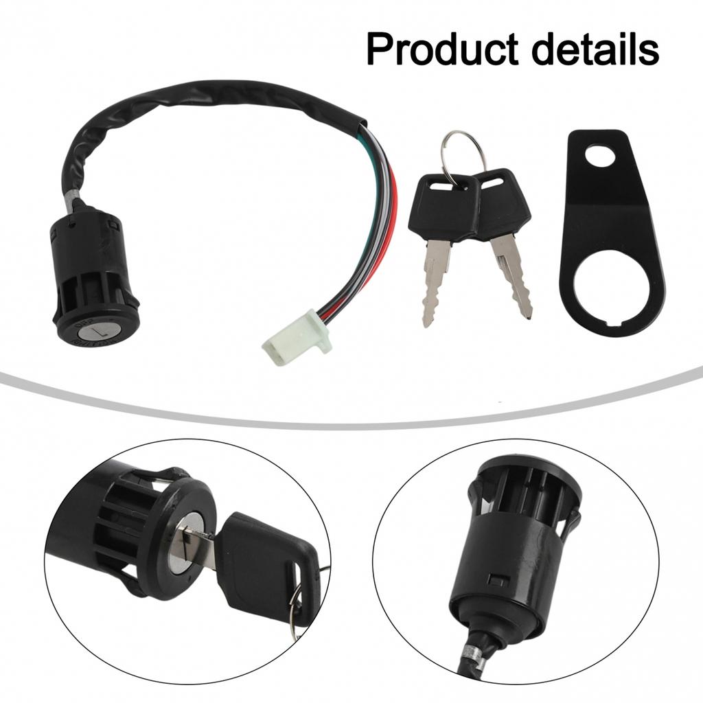 Ignition Switch with Lock Key for Various For 50cc 90cc 110cc Motorcycles