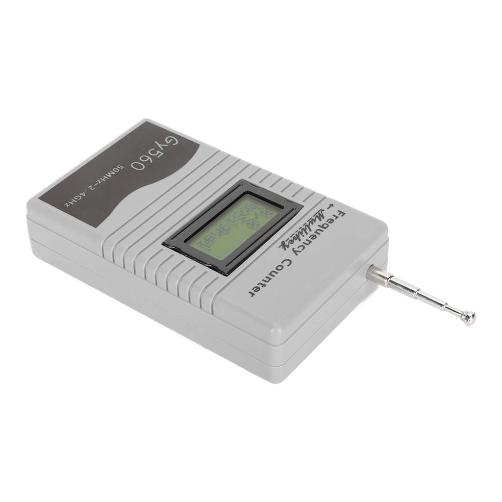 Mini Gooit GY560 Radio Frequency Counter 50Mhz‑2.4Ghz Portable Frequency Counter Radio Frequency Mea