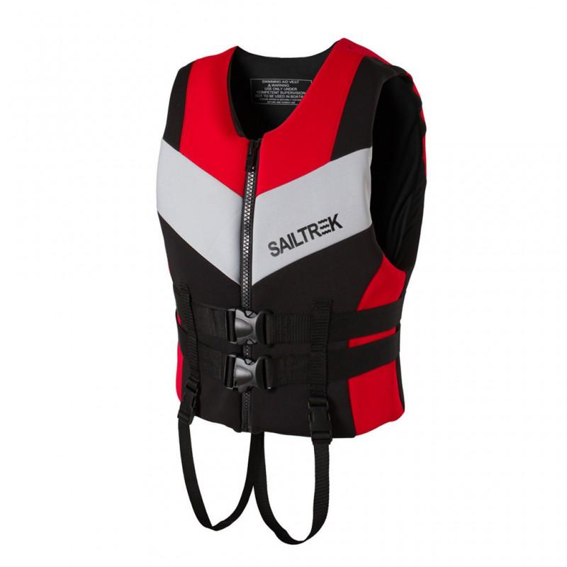 Adult Kids Thickened Neoprene Life Vest Buoyancy Swim Swimming Rafting Diving Fishing Outdoor Adventure