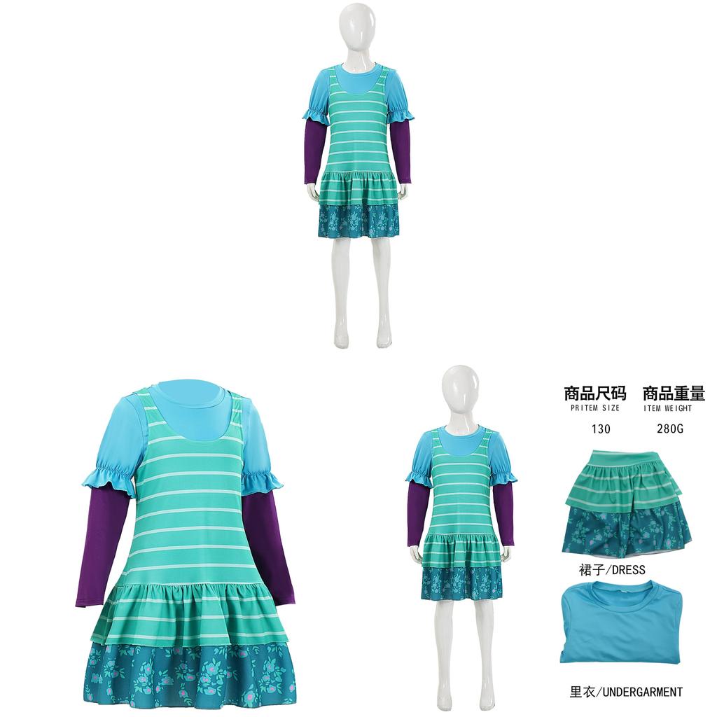 Toy Story Bonnie Cosplay Dress For Kids Halloween Role Play Costumes