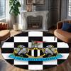 1pc Football Team (73) Design Printed Area Round Carpet for Bedroom Living Room Home Decor Rugs Mat Non Slip Mat Rug for Bedside