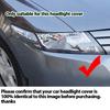 PC Lens Cover for Honda City Ballade GM2 GM3 2008-2013 Heat-Resistant Transparent Front Headlight Cover Protector
